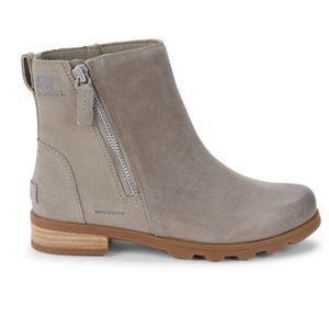 Sorel Emilie Waterproof Leather Bootie
